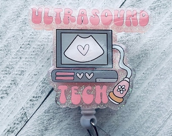 Sonographer/Ultrasound Tech Badge Reel~ Makes a Great DMS Student Gift!