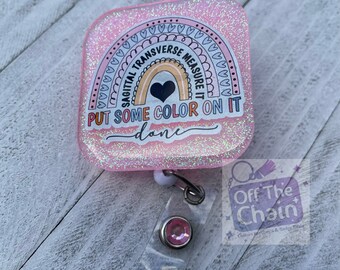 Sonography/Ultrasound Technologist Badge Reel or Student Gift
