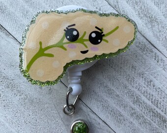 Happy Pancreas ~ Ultrasound Technologist/Sonographer, Nurse, Doctor, Student Gift ~ Badge Reel