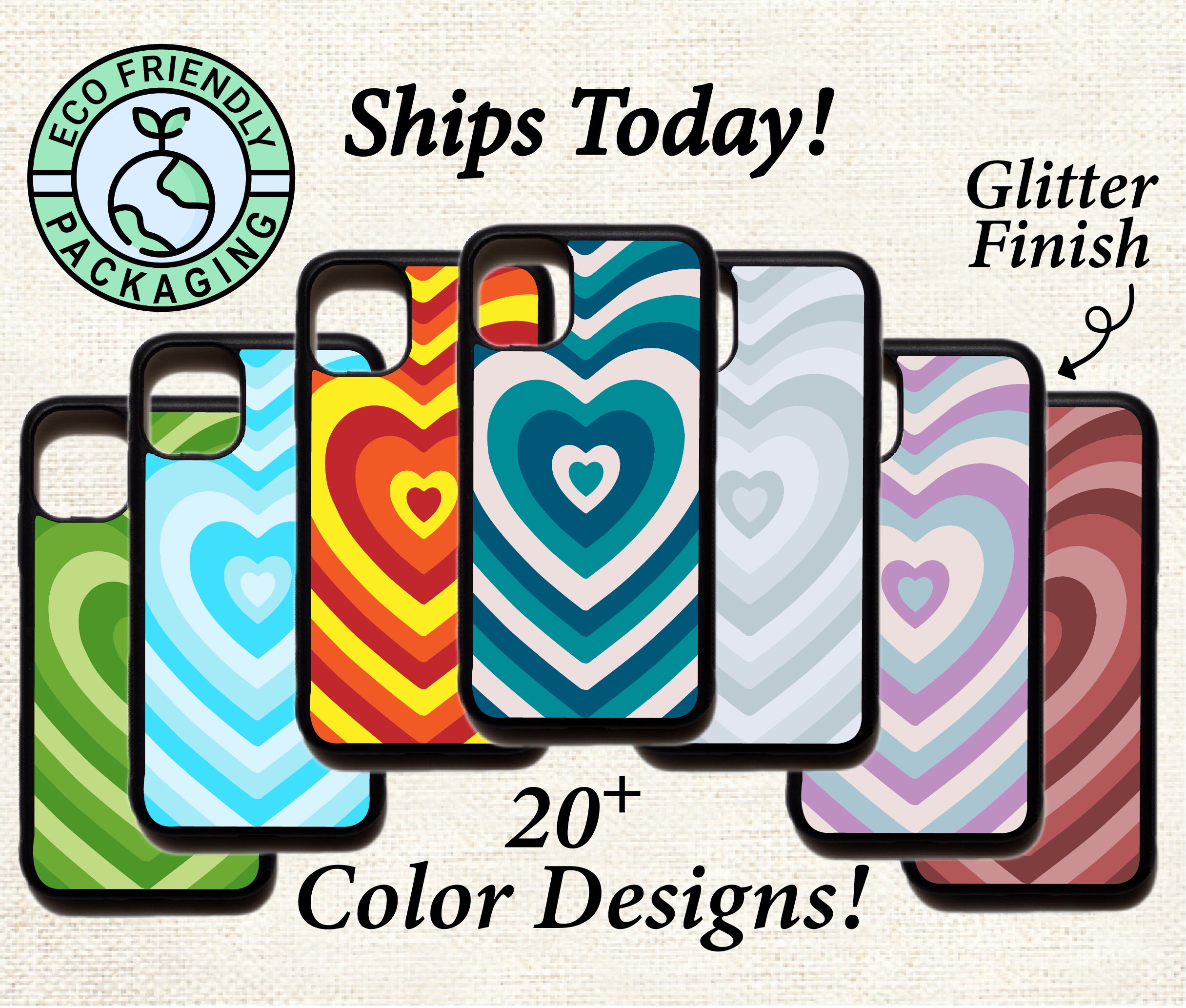 Infinite heart phone case, Cute Heart, Rainbow Heart Phone case, Infi…