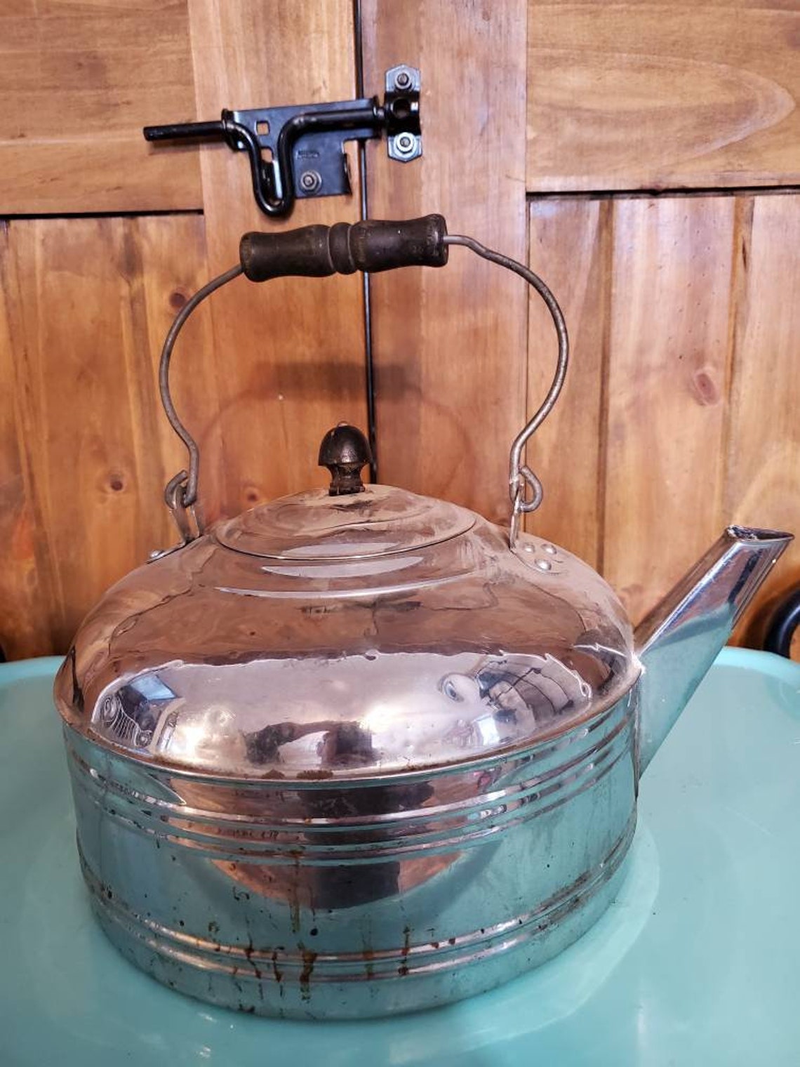 Vintage Revere Tea Kettle Etsy
