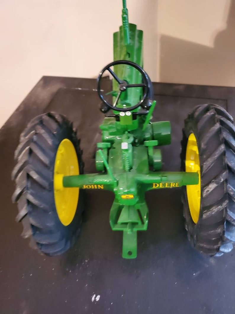 John Deere 1 8 scale toy Model B Tractor Etsy