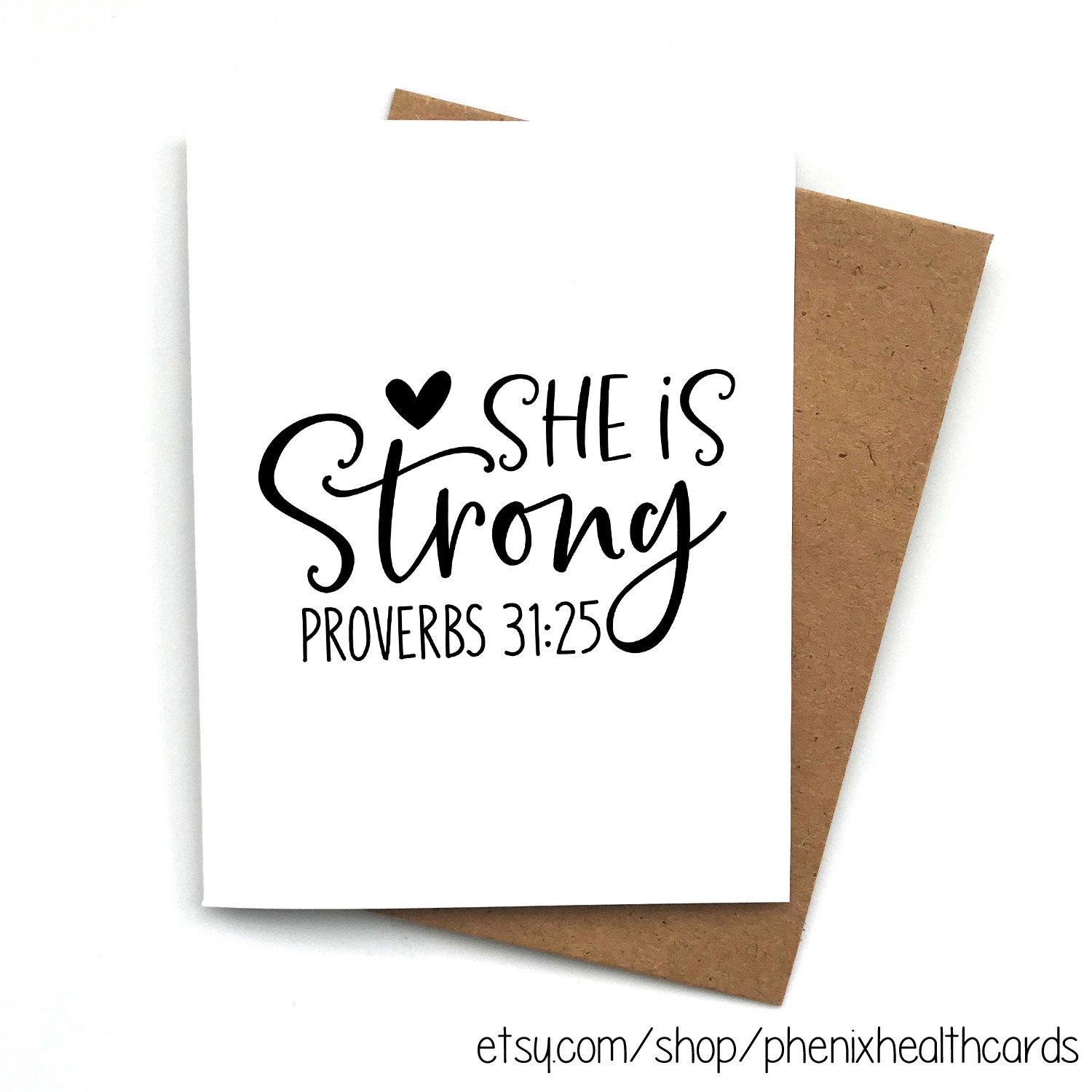 Bible Quotes For Cancer Greeting Card She Is Strong Bible Quotes Cancer Survivor | Etsy New Zealand