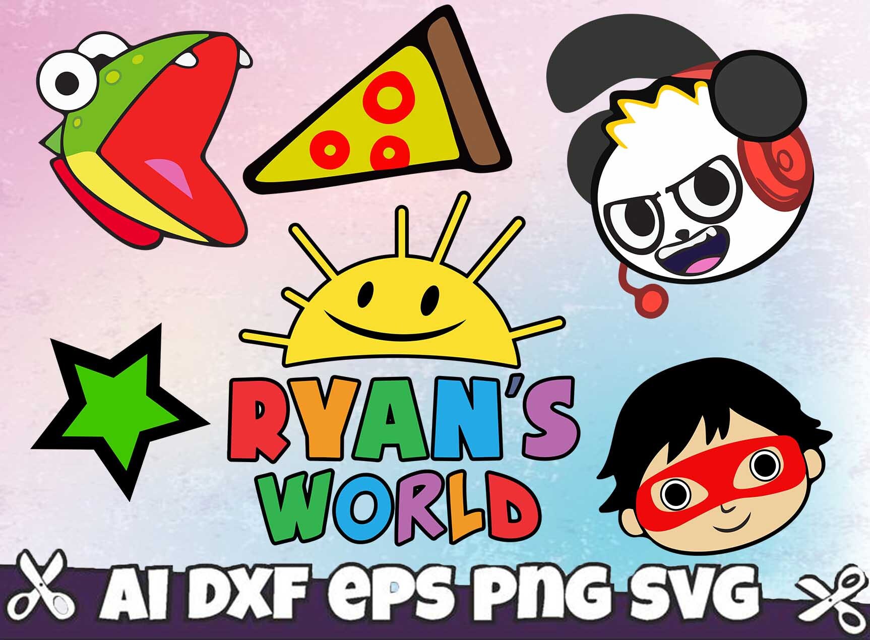 Ryan's World Gus SVG