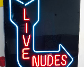 Download Live Nudes Neon Sign Etsy