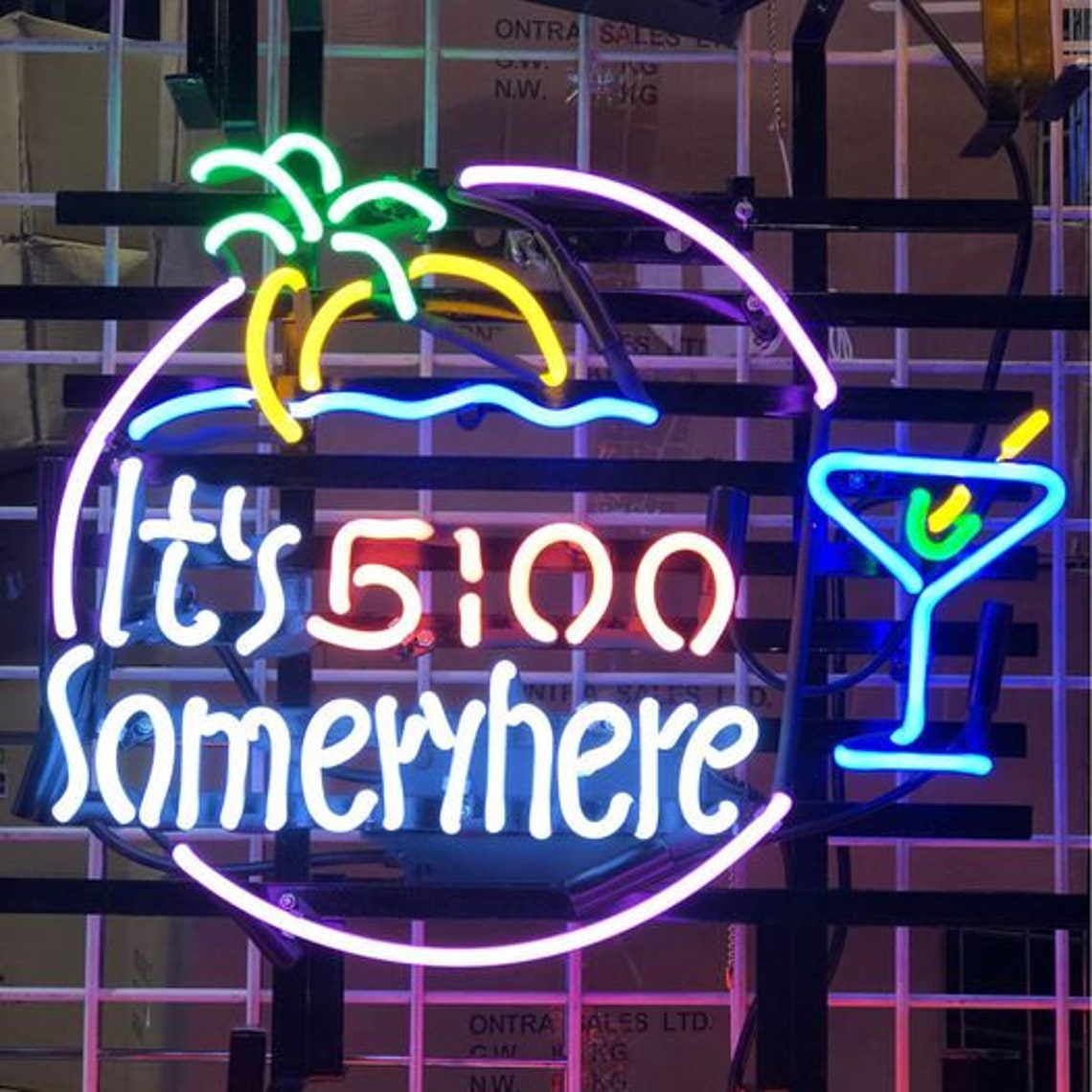 Margaritaville Bar Neon Sign Handmade Great for a Mancave Etsy Canada