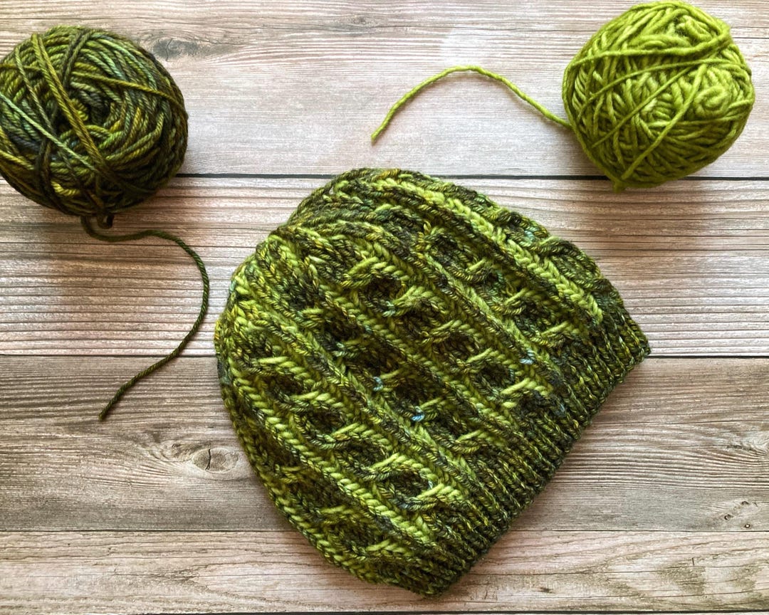 Meridian Brioche Beanie Knitting Pattern (digital Download) - Etsy