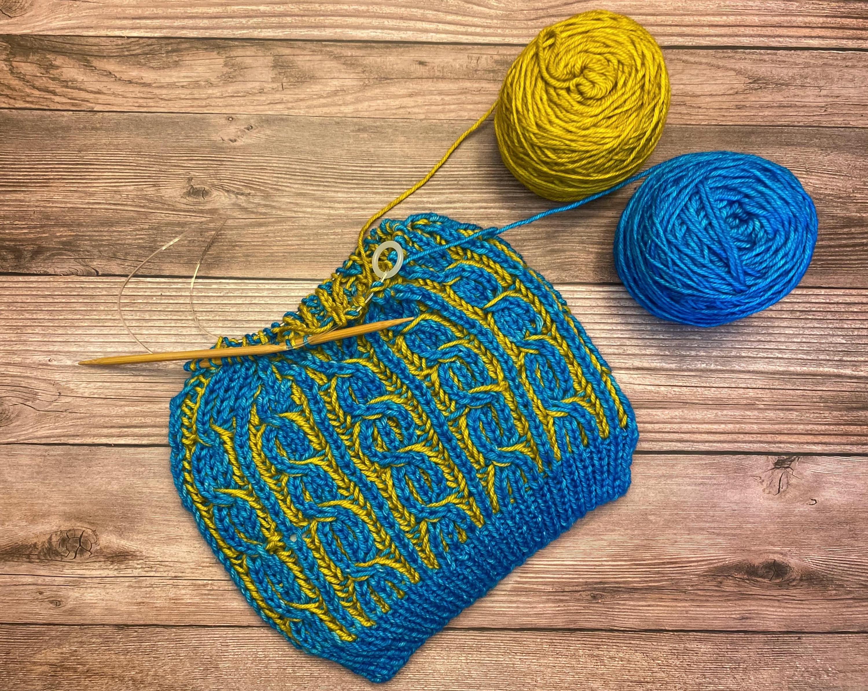 Meridian Brioche Beanie Knitting Pattern (digital Download) - Etsy