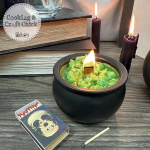 Bubbling Cauldron Candle