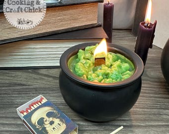 Bubbling Cauldron Candle