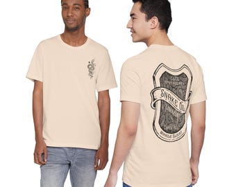 Snake Oil, Apothecary Shirt: Unisex Jersey Short Sleeve Tee