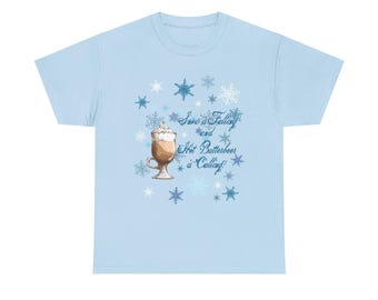 Buttered Brew Snow Unisex Heavy Cotton Tee