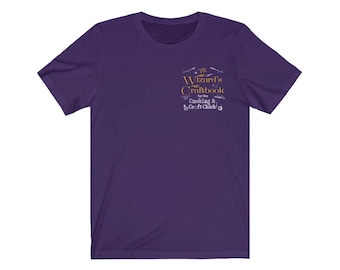 The Wizard's Craftbook Unisex Jersey Short Sleeve Tee