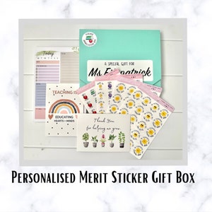 Small Personalised Teacher Gift Pack - Thank you and appreciation gift, gift for teachers