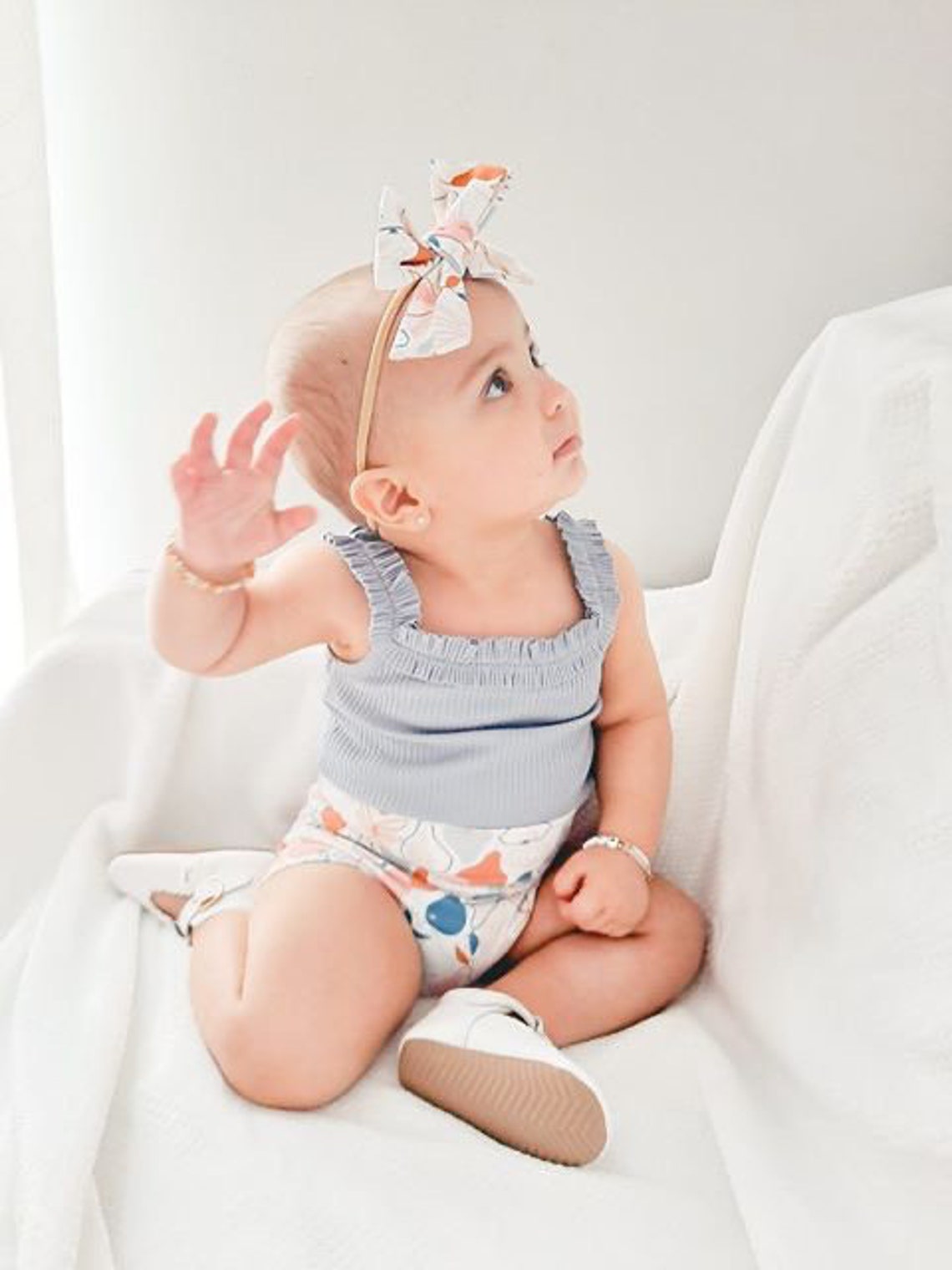 Summer baby bummies set Pear toddler bummies outfit bummies Etsy