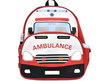 Ambulance, Kids Medium Backpack