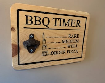 Temporizador de cerveza para barbacoa