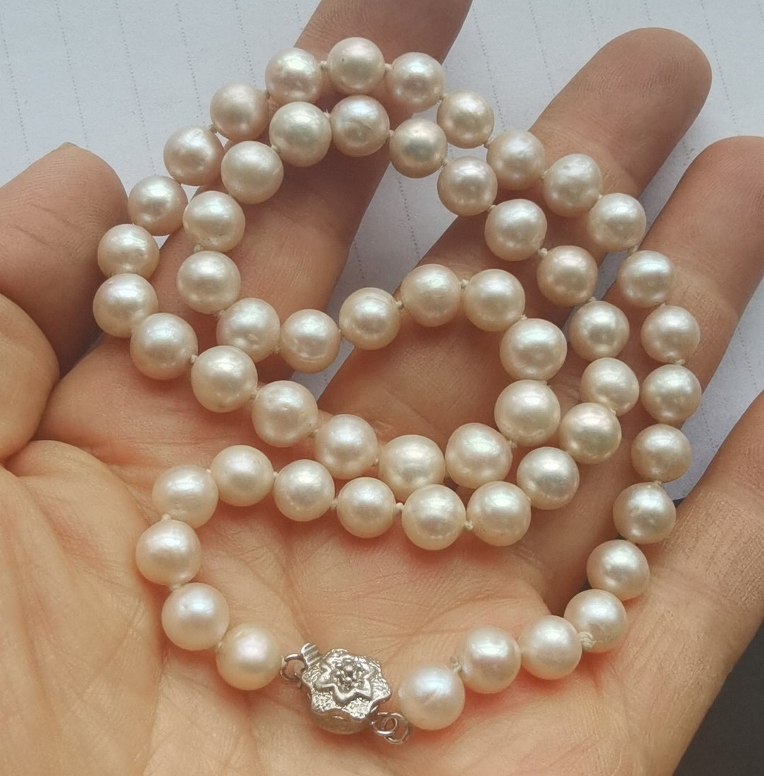 Cuarzo Mineral Collares Natural De Piedras Preciosas Perlas - EBay Daiwa  Basia, image size:1080x1097