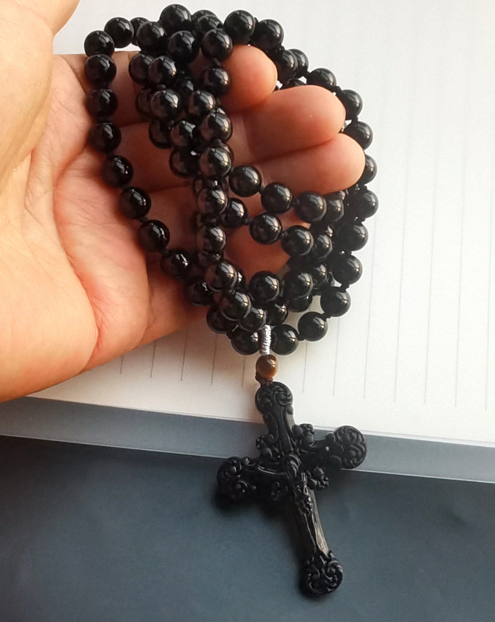 Obsidian cross - Etsy 日本