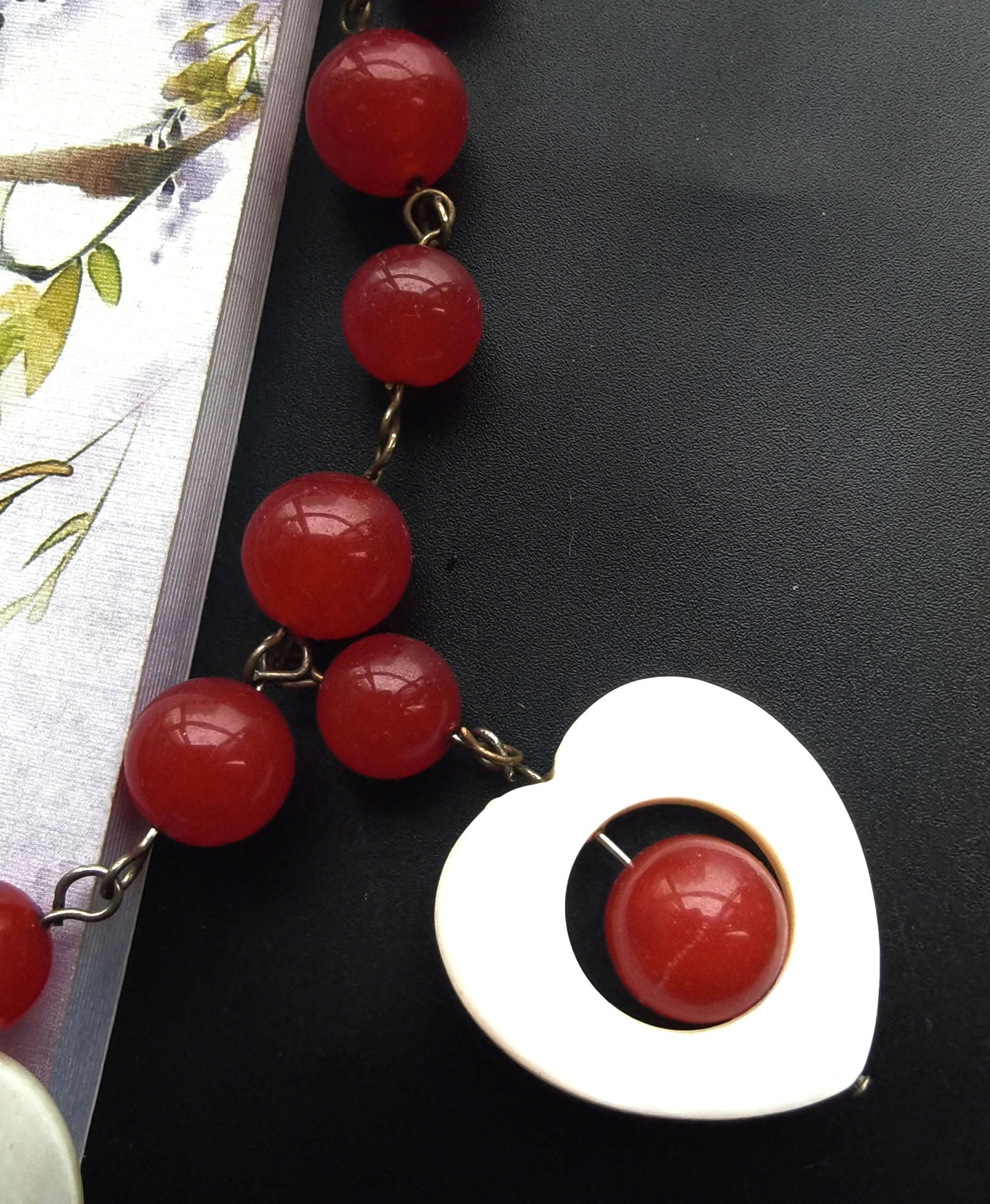 Collana Grani Blu 4 Mm Conchiglia Croce Santiago 2,5 Cm | Vendita - Foto 7