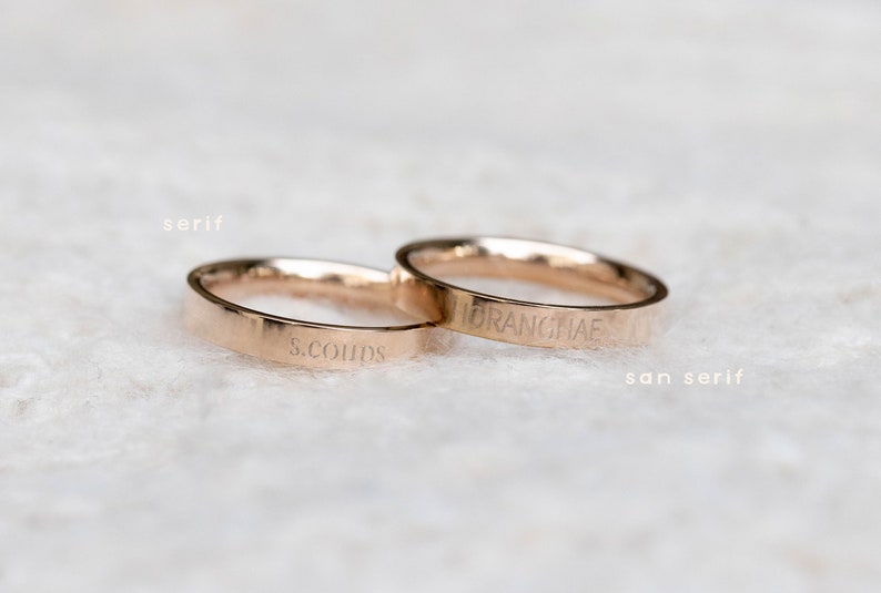 SEVENTEEN RING/ Personalized ring KPOP carat engraved | Etsy