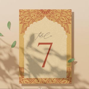 Indian Wedding Table Numbers Dholki Sign Bundle Mehndi Decor Seating Chart Rehearsal Dinner Signage Haldi Table Name Place Seat Cards Gold
