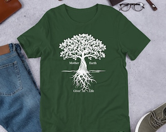 Livets träd Moder Jord T-shirt.