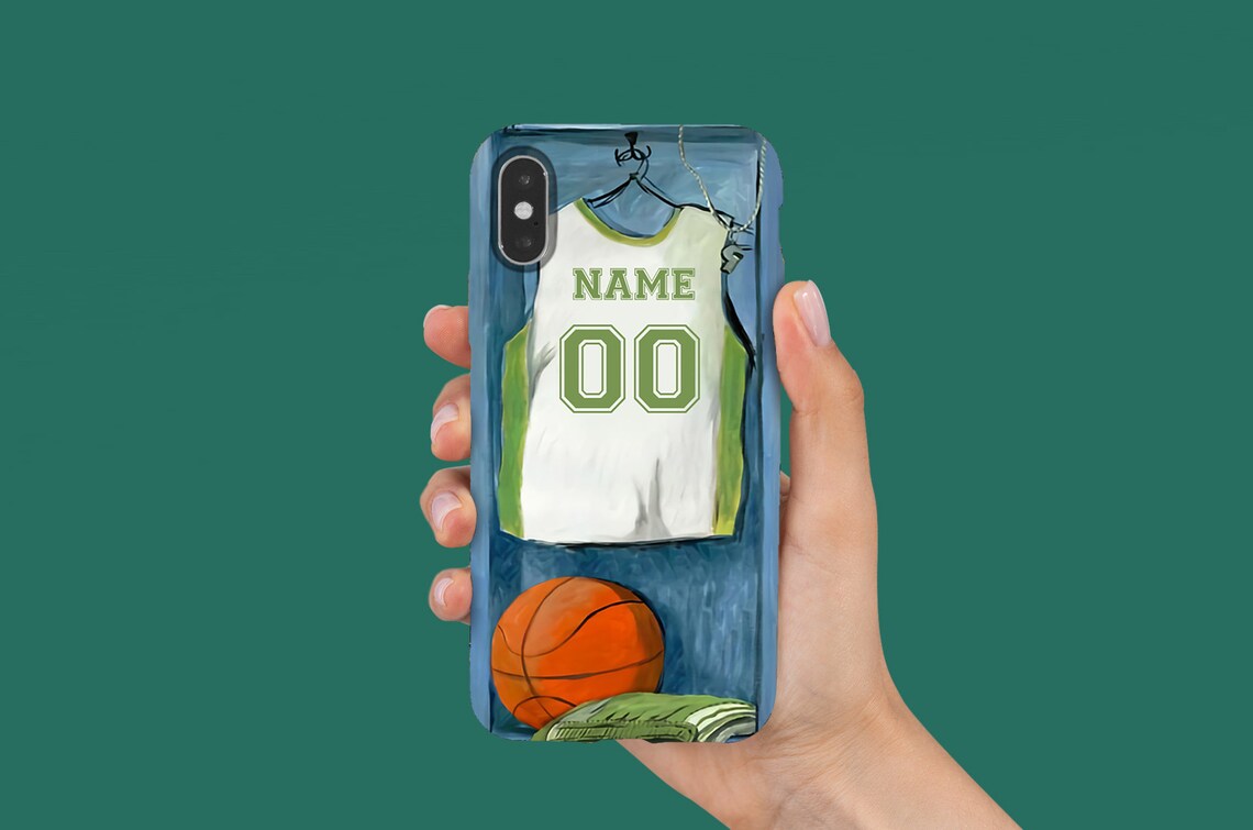 Basketball Phone Case Custom Basketball Player Cover Sport Etsy