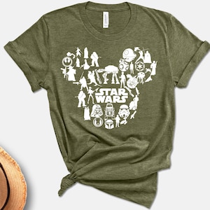 Disney star wars shirts - Etsy