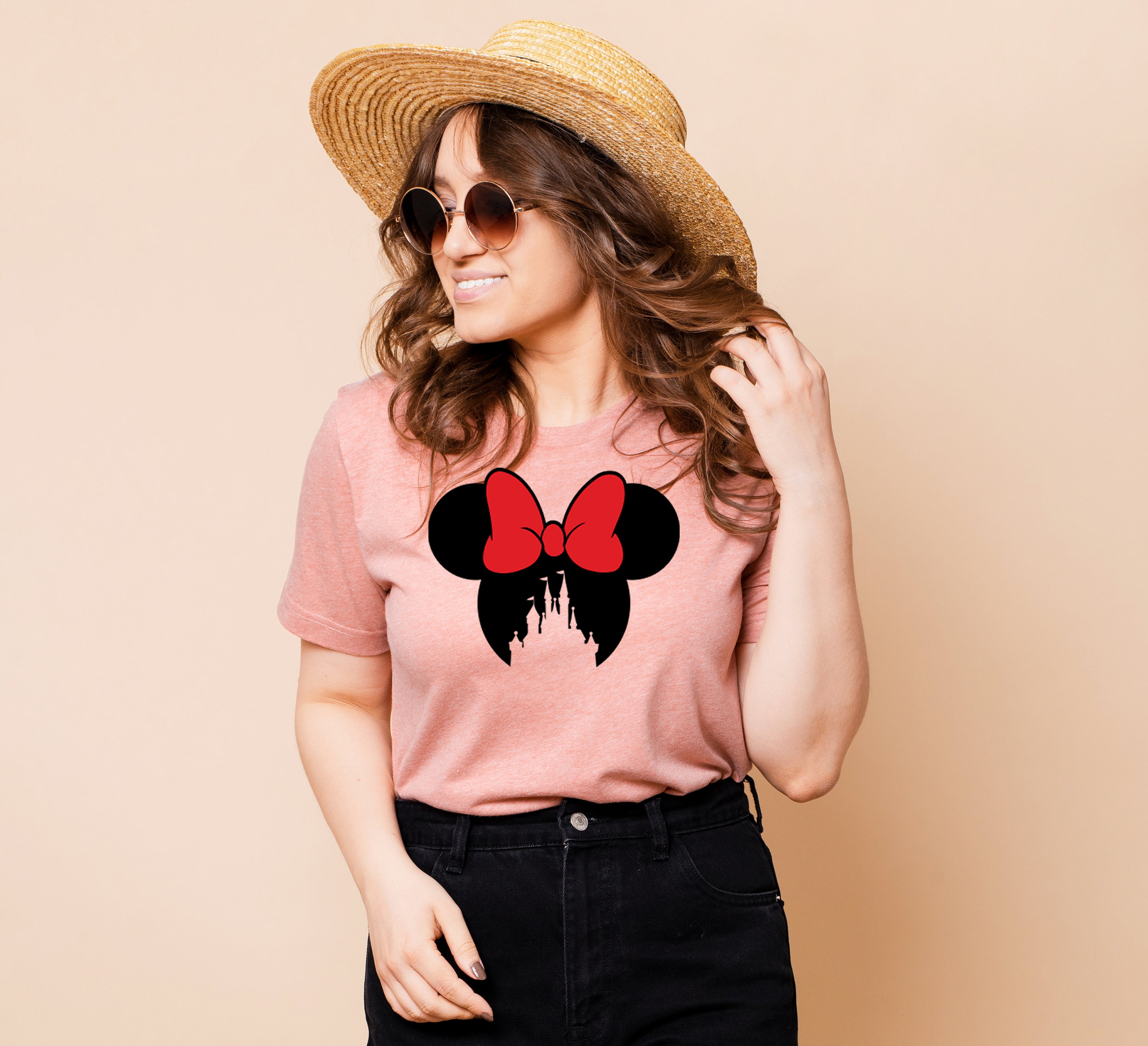 Minnie Shirt Mickey Ear Shirt Minnie ears Mickey shirts Etsy