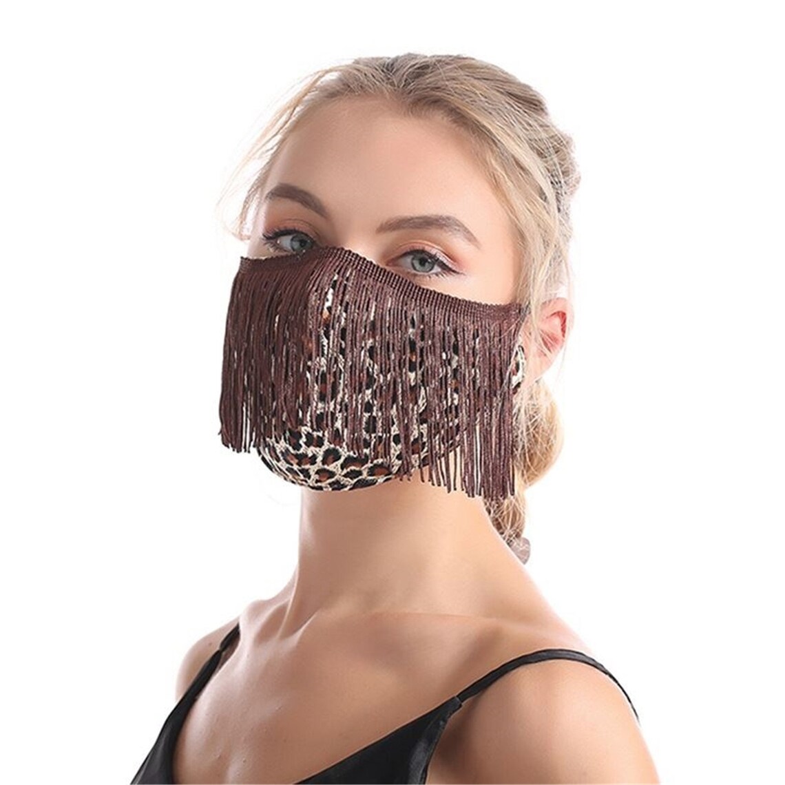 Creative Handmade DIY Tassel Mask Fabric Mask Cover Etsy