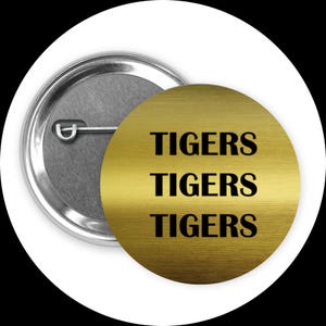 LSU Tigers Button