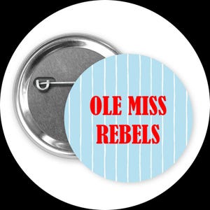 Ole Miss Rebels Button