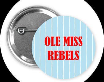 Ole Miss Rebels Button