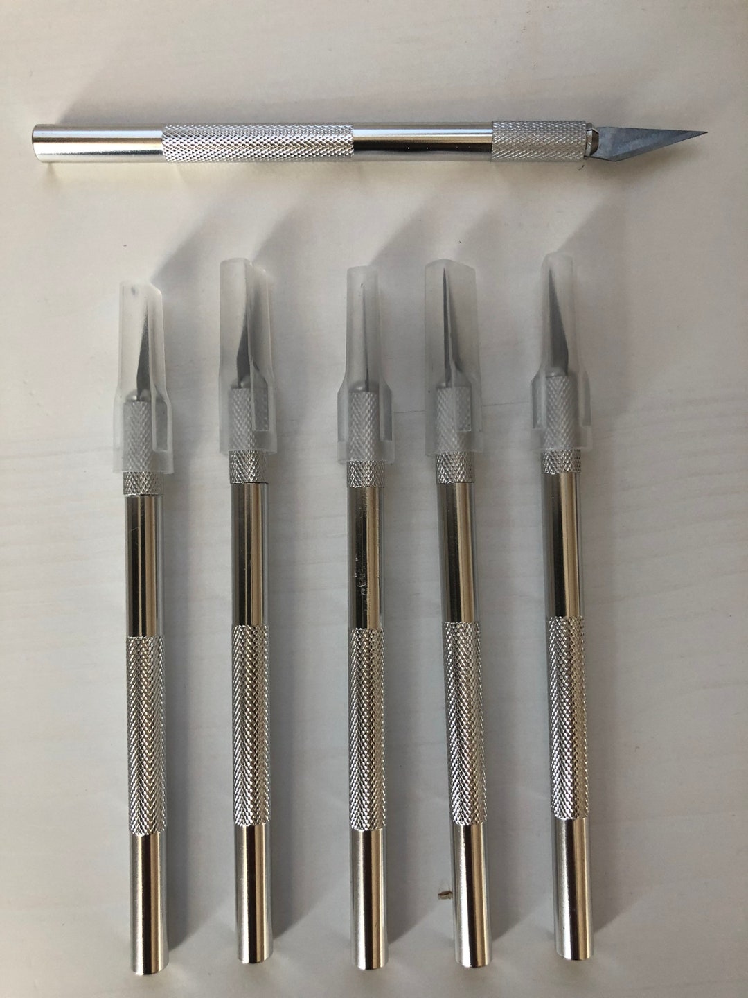 2 Pack Scalpel Razor Knife With Cover - Etsy