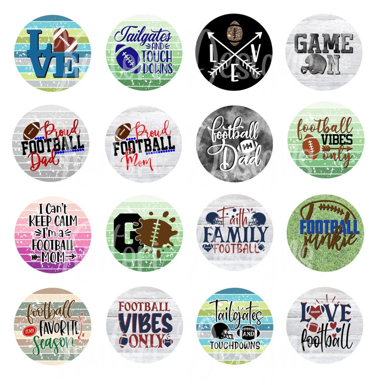 Football Pop-Up Phone Socket Grip Sublimation Templates ...