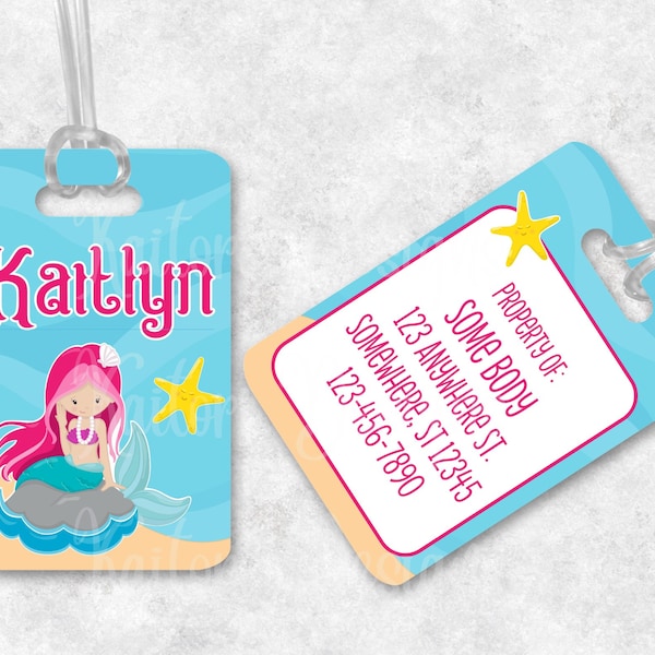 Kids Luggage Tags - Etsy