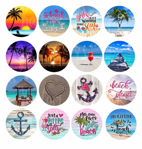 Download Beach Pop Up Phone Socket Grip Sublimation Templates Set Of Etsy