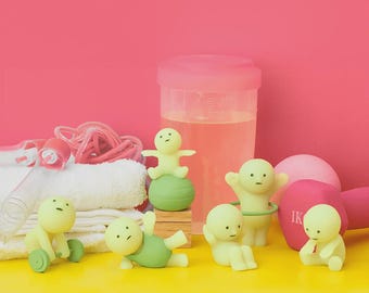 Smiski - Exercise Series Blind Box - Authentic - Glow in the Dark