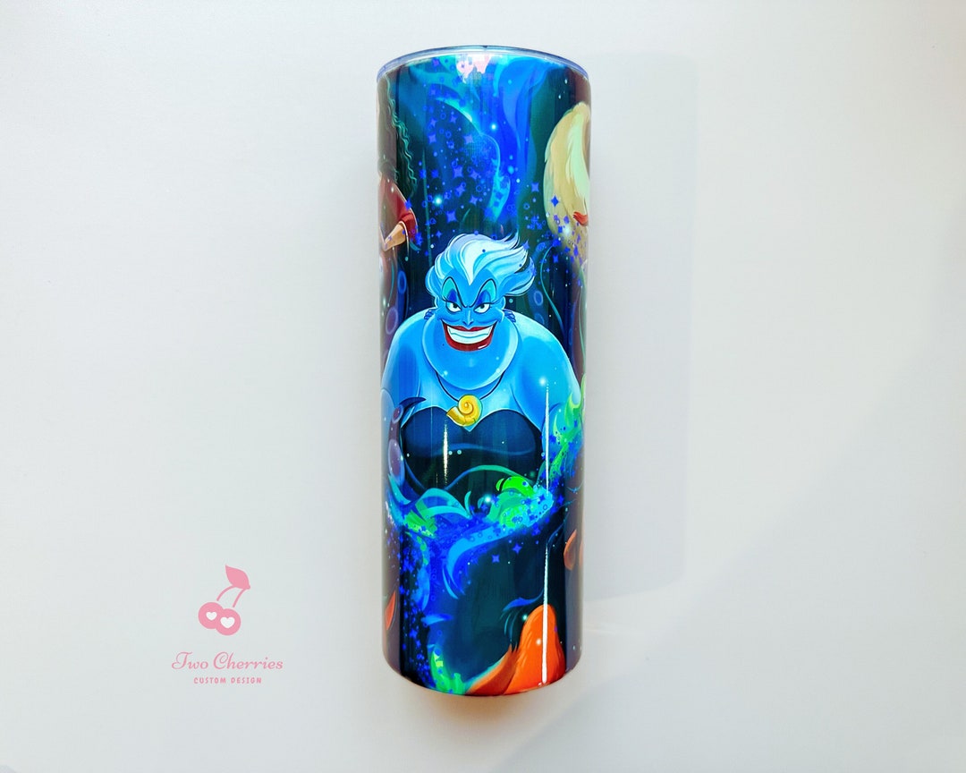 Disneyland Villains Villain Tumblers Little Mermaid Tumbler Etsy