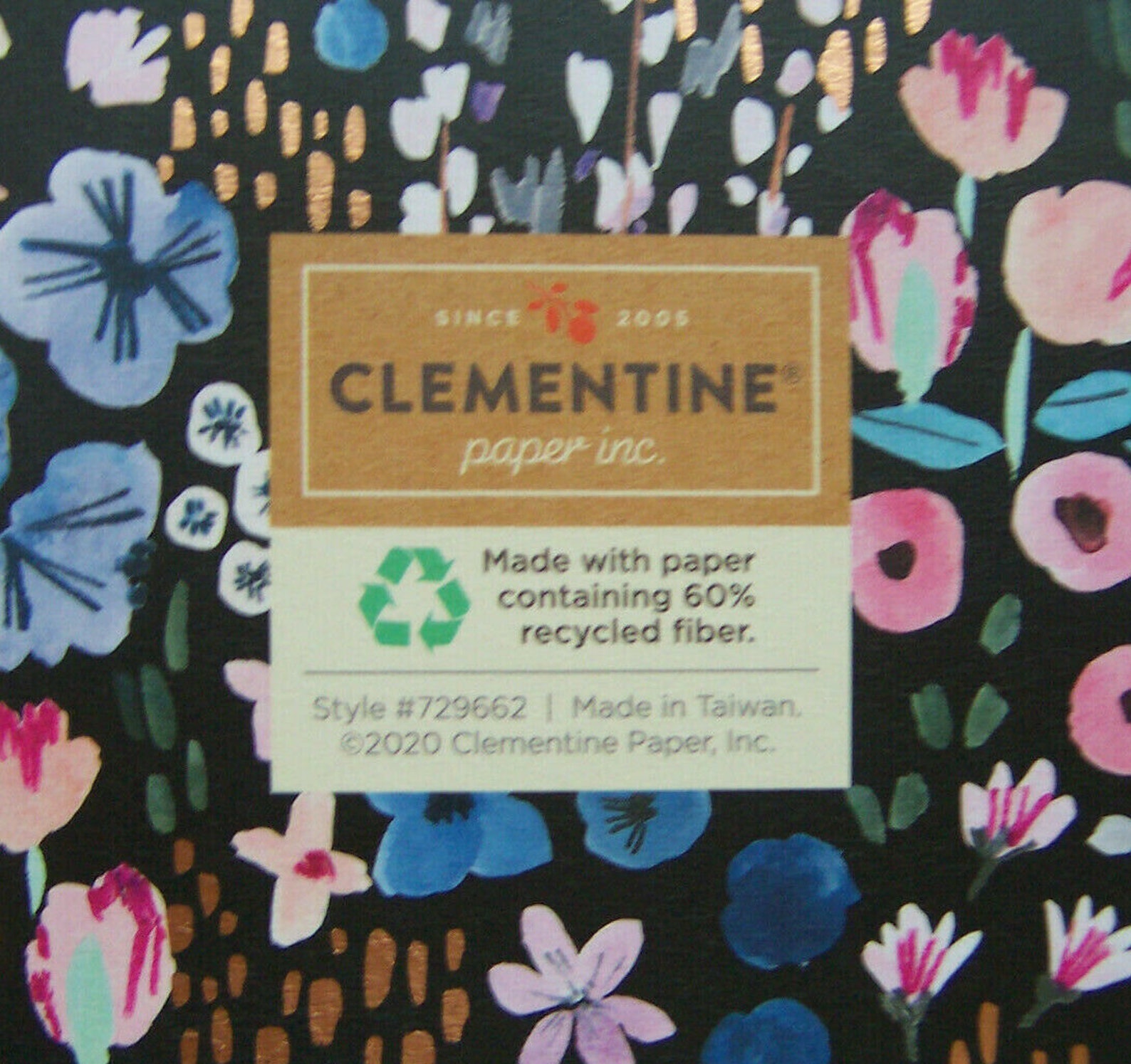 CLEMENTINE Paper Inc. Wildflower Night Notebook Etsy
