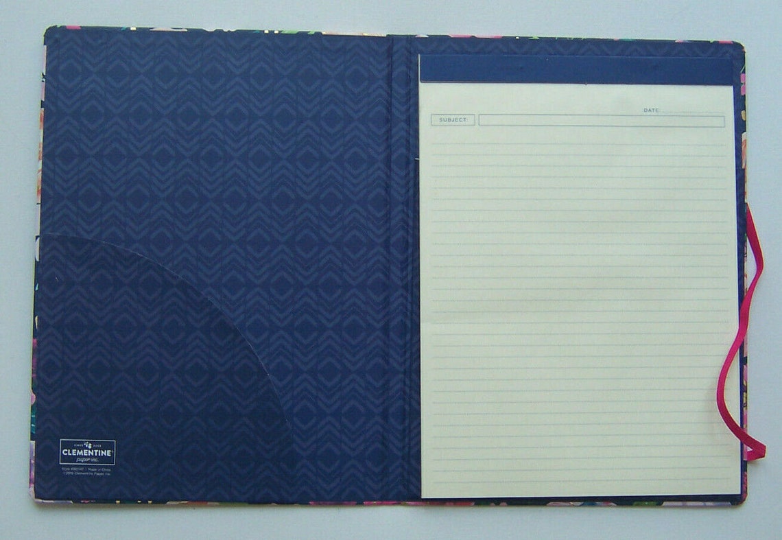 CLEMENTINE Paper Inc. Refillable Legal Pad Padfolio Size Etsy