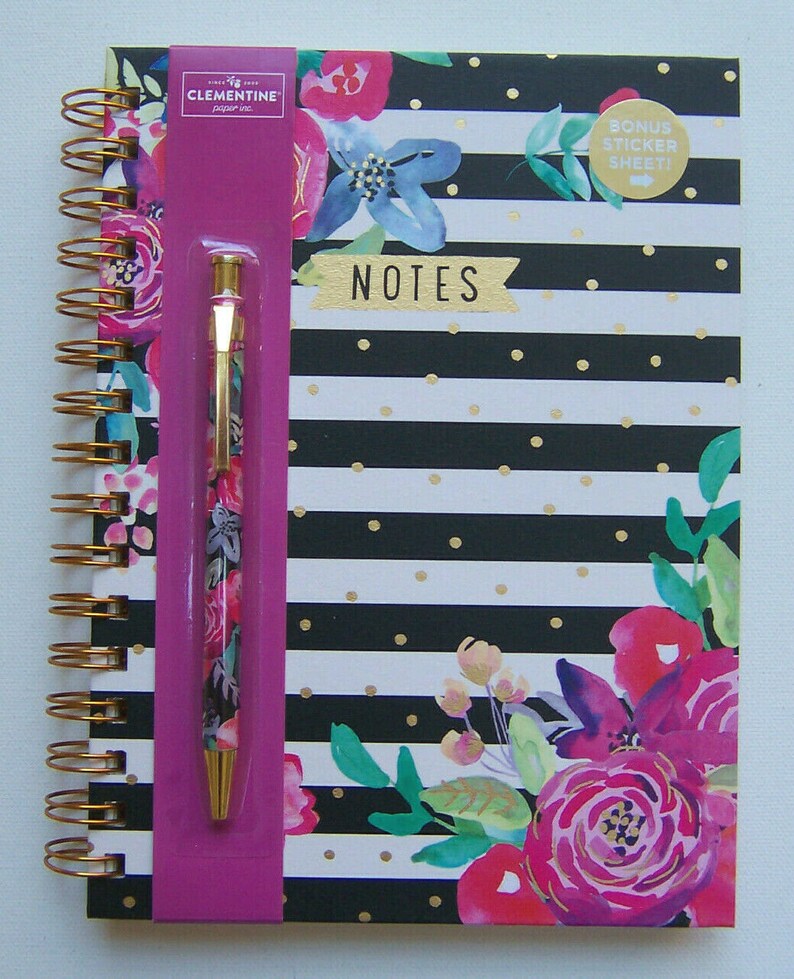 CLEMENTINE Paper Inc Notebook And Pen Set Size 8 5l X Etsy Clementine paper inc notebook and pen set size 8 5l x etsy