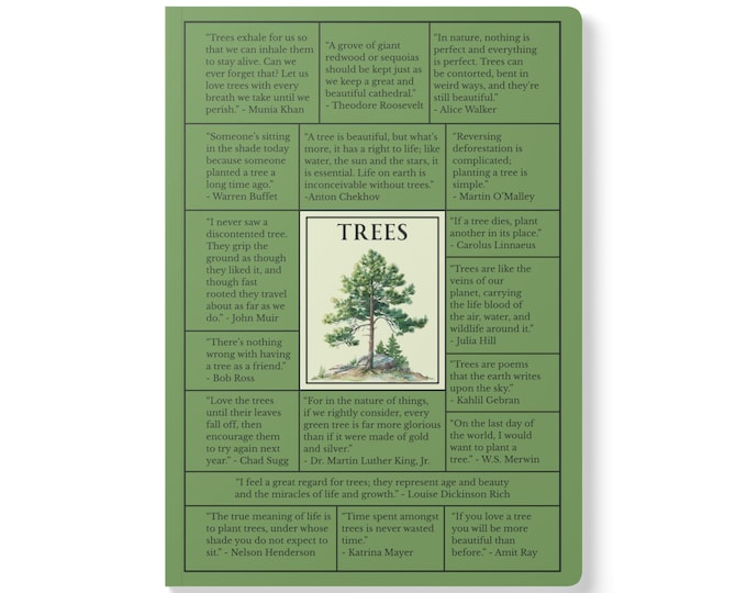 Tree Quotes Softcover Journal