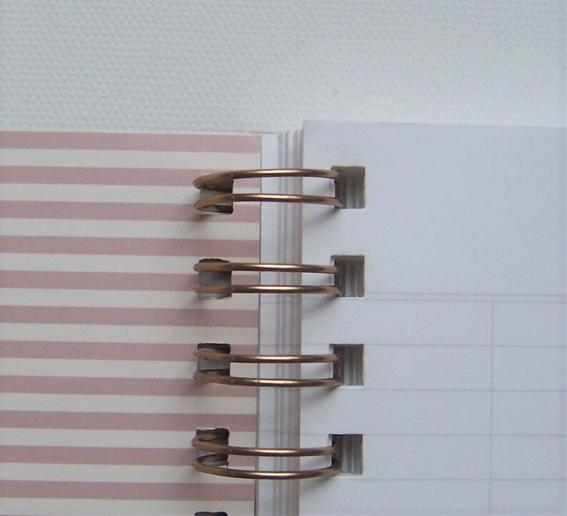 FRINGE STUDIO Spiral Notebook Faux Leather Dated Writing Etsy