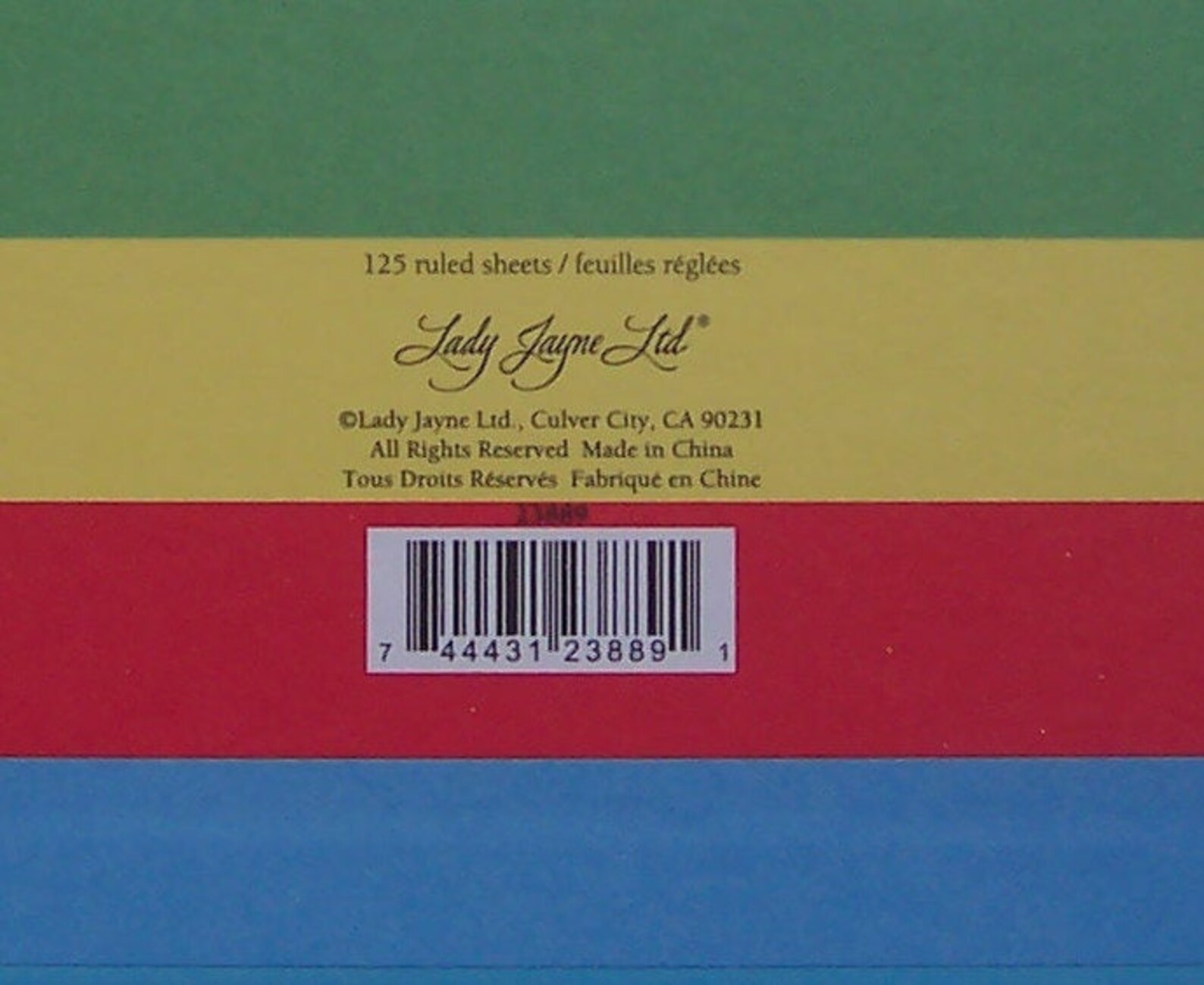 LADY JAYNE LTD. Happy Stripe Journal Size Etsy