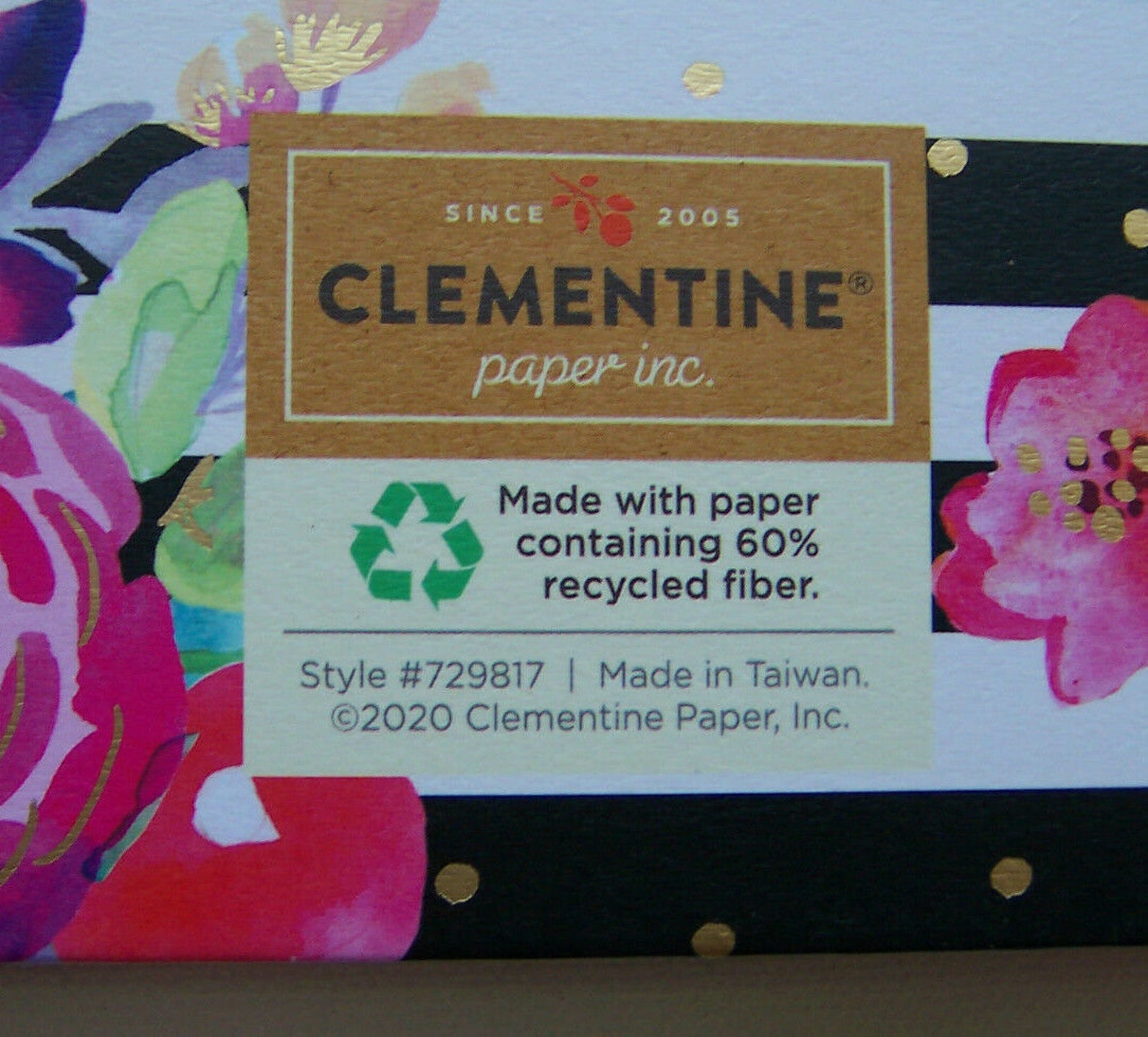 CLEMENTINE Paper Inc. Notebook and Pen Set Size 8.5L x Etsy