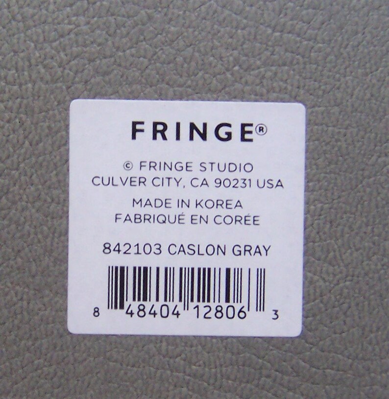 FRINGE STUDIO Spiral Notebook Faux Leather Dated Writing Etsy