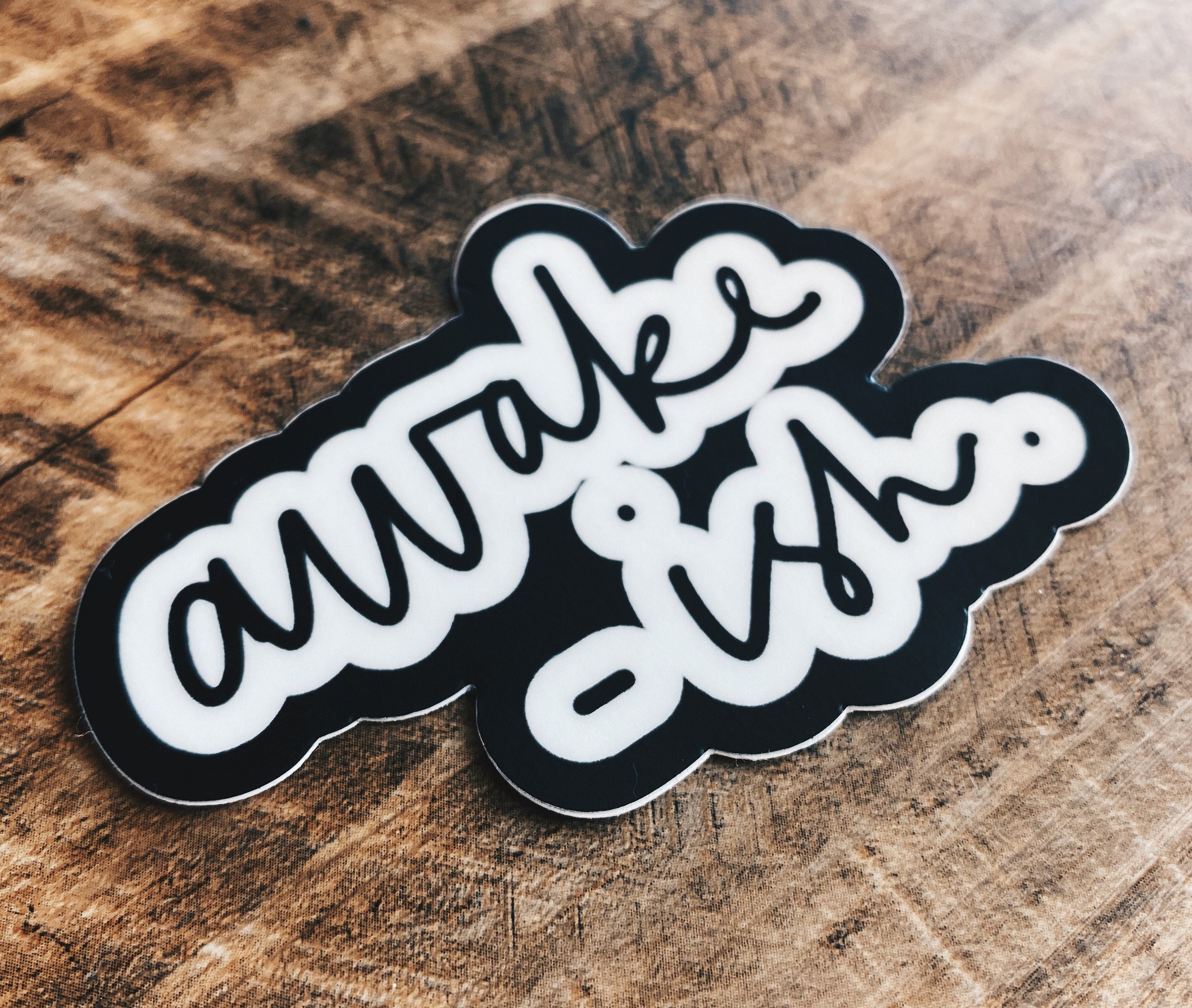 Awake-ish sticker funny stickers laptop sticker hydroflask sticker ...