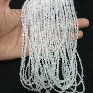 AAA+ Clear White Herkimer Diamond Quartz Nuggets Beads  Raw Diamond    Diamond Gemstone Beads  Herkimer Rough Stone  Herkimer Diamond Beads